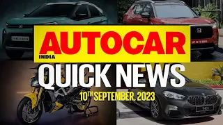 Tata Nexon and Honda Elevate launched, new TVS Apache RTR 310 and more | News | Autocar India
