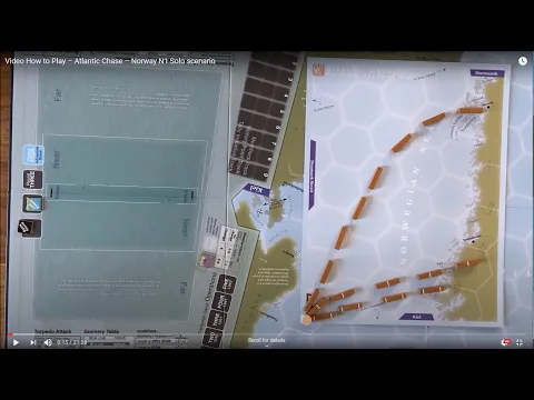 Video How to Play – Atlantic Chase – Norway N1 Solo scenario