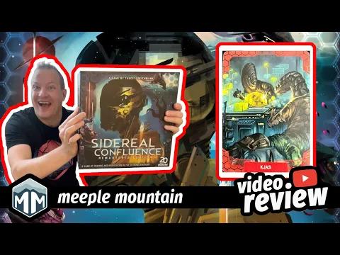 Play as the Kjas Species in Sidereal Confluence - Boardgame Brody