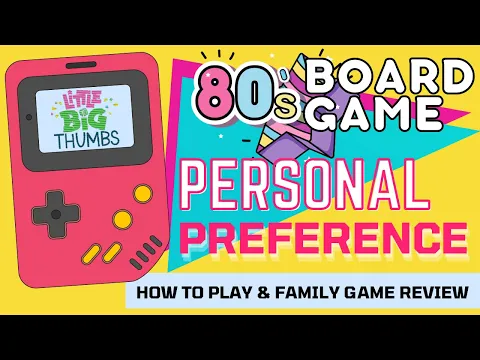 Resurrection of a Classic Party Game: Personal Preference!