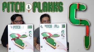 We Unbox Pitch and Plakks - Miniature Golf at Home - Finger Flicking!