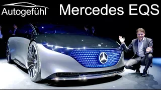 This will be the electric S-Class! Mercedes EQS concept first look - Autogefühl