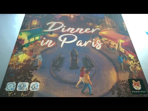 Dinner In Paris - unboxing (mlodygiercownik.pl)