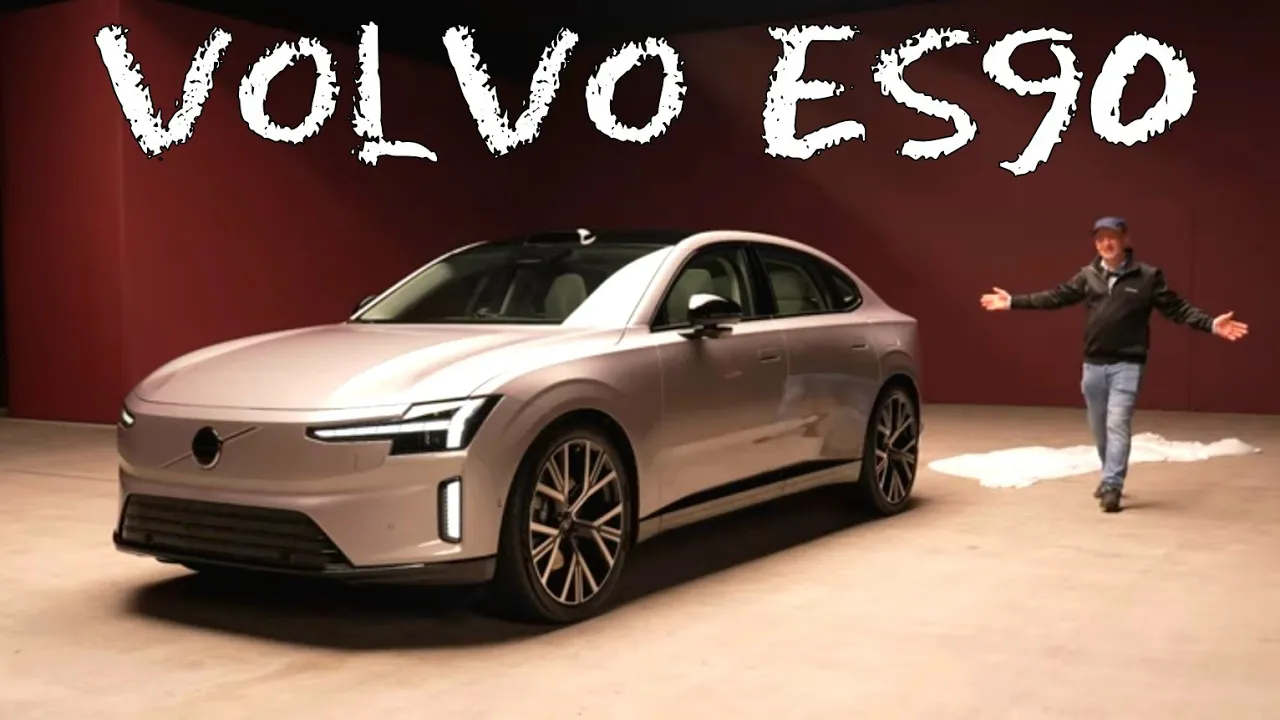 My first look at Volvo's ES90 😍 CHECK OUT MY REACTIONS!