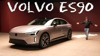 My first look at Volvo's ES90 😍 CHECK OUT MY REACTIONS!