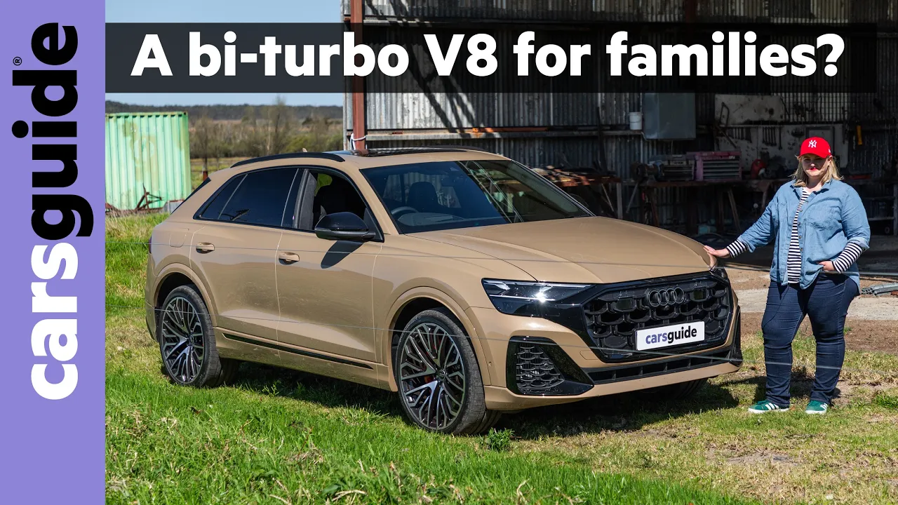 Audi SQ8 2025 review: New twin-turbo V8 family SUV targets BMW X6 M60i and Mercedes-AMG GLE53 Coupe!