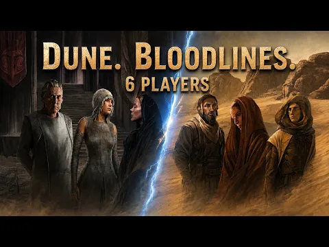 Dune Uprising. Bloodlines. 6 players.