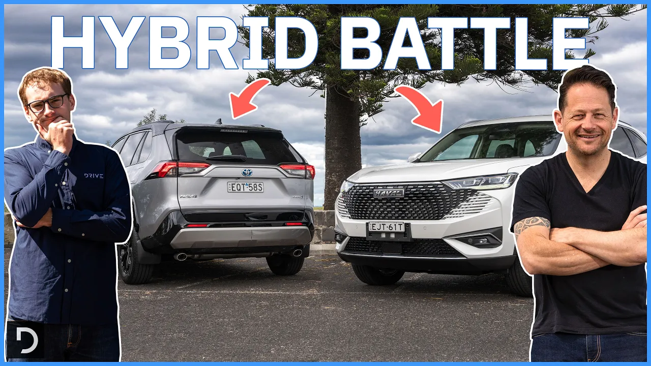 2022 Toyota RAV4 XSE Hybrid v Haval H6 Hybrid | We compare these two new SUVs | Drive.com.au