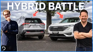 2022 Toyota RAV4 XSE Hybrid v Haval H6 Hybrid | We compare these two new SUVs | Drive.com.au
