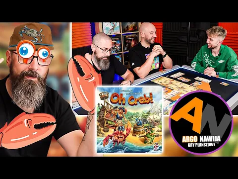 Zagrajmy w Oh Crab! | pełna rozgrywka, zasady, opinia [2024]