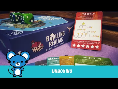Rolling Realms - unboxing