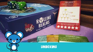 Rolling Realms - unboxing