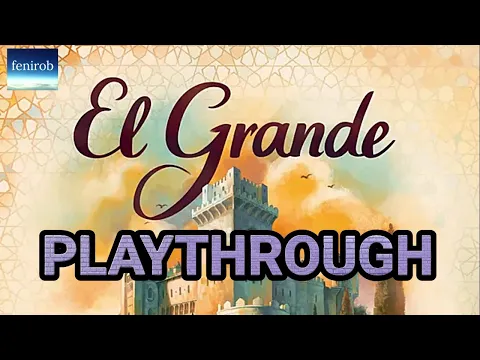 El Grande Board Game | Playthrough (3 Players)