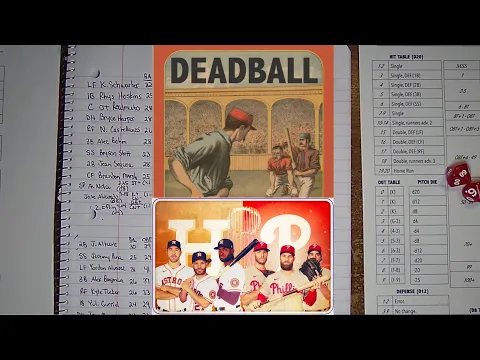 Deadball : Baseball With Dice 2nd Edition :2022 World Series