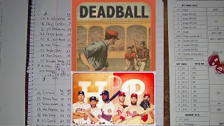 Deadball : Baseball With Dice 2nd Edition :2022 World Series