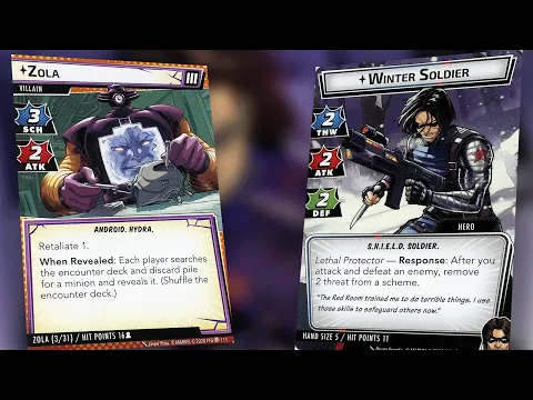 Winter Soldier (Protection) vs Expert Zola Marvel Champions Live Replay