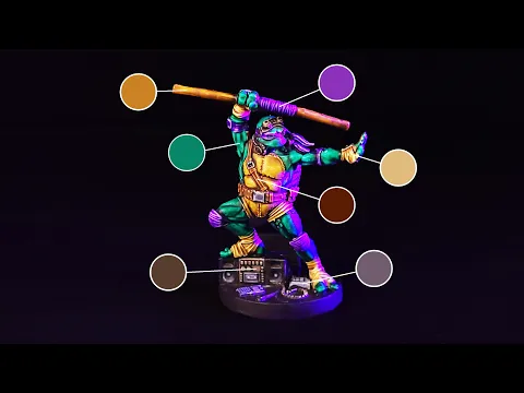 UNMATCHED: DONATELLO | How to Paint Beginner Tutorial