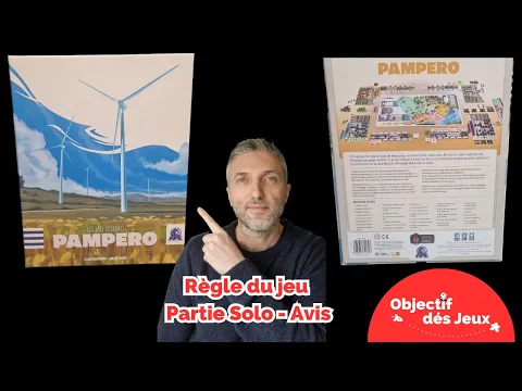PAMPERO Comment jouer une partie solo avec vidéo règle du jeu de société. Intrafin