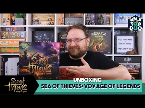 Sea of Thieves Board Game Unboxing
