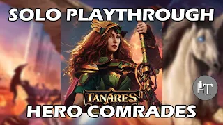 Tanares Adventures Board Game - Solo Playthrough - Comrades to the Rescue