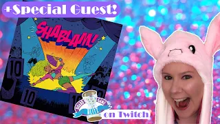 Twitch VOD: Crystal, Aaron, and Kota play Shablam for Pride Parade