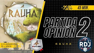 RAUHA Partida y Opinión (RDJ)