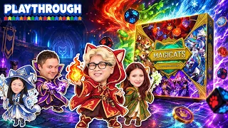 Magicats Playthrough | Cat Wizards Dice Duel by Reiner Knizia (SPIEL Essen 2026)