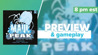 UPCOMING: Maul Peak Kickstarter Preview Gameplay and First Impressions | @PencilFirst