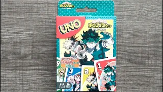 UNO My Hero Academia