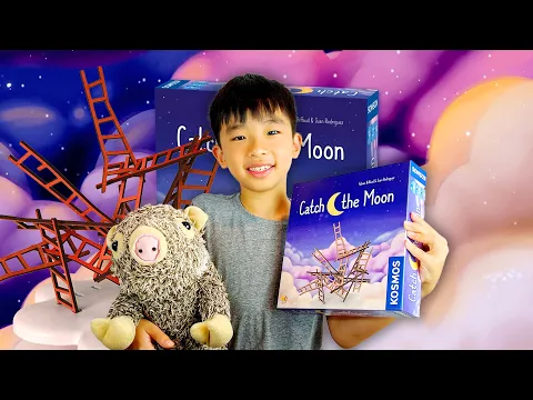 Catch the Moon Unboxing and Review | Dexterity Board Game