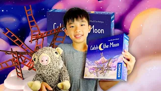 Catch the Moon Unboxing and Review | Dexterity Board Game