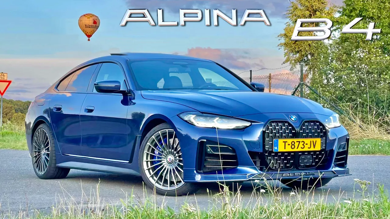 2024 Alpina B4 Gran Coupe // 318km/h REVIEW on AUTOBAHN