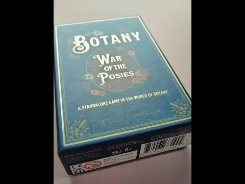 Making War among the Posies. Not your usual relaxing, cozy floral-themed game.
