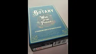 Making War among the Posies. Not your usual relaxing, cozy floral-themed game.