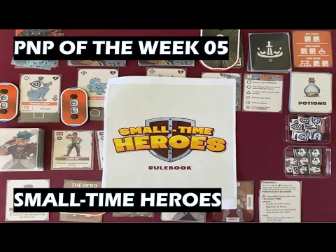 PNP of the Week 05 Small Time Heroes card game