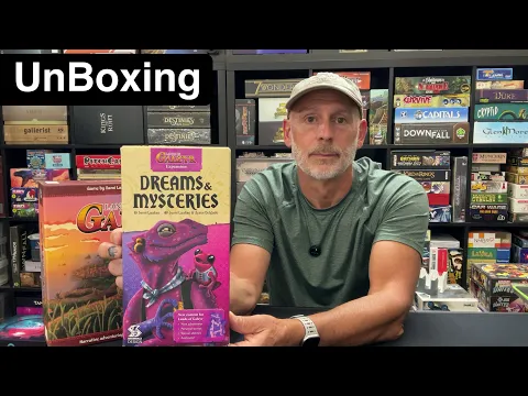 TDG: Lands of Galzyr: Dreams and Mysteries unboxing with Ray