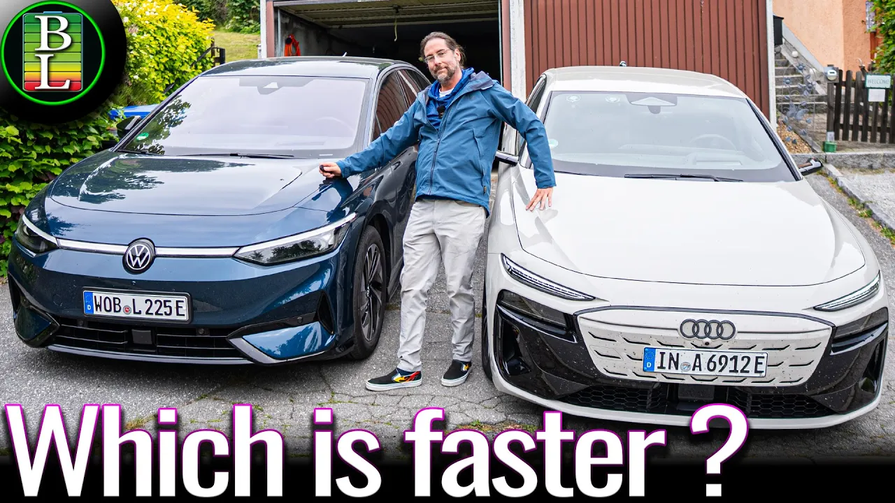 Audi A6 E-Tron vs VW ID.7 on a Long distance trip
