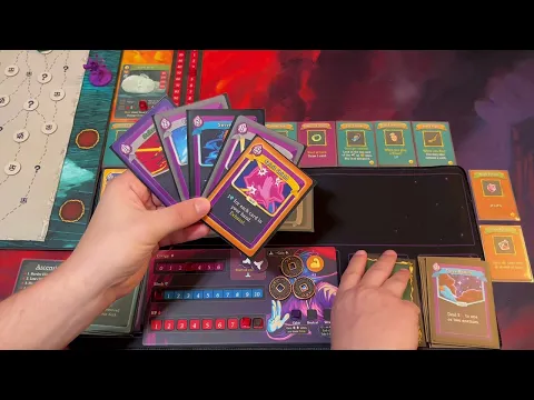 Slay the Spire: The Board Game - Ascension 7 Watcher Solo Playthrough (Act 3)