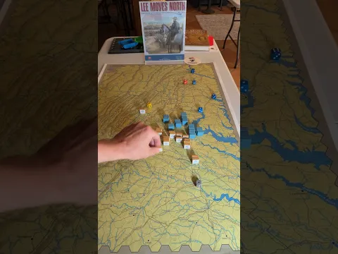 Lee Moves North Theater Module; June 3, 1863