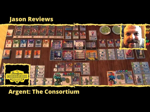 Jason's Board Game Diagnostics of Argent: The Consortium