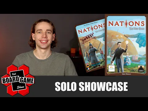 Nations: the Dice Game + Unrest Expansion | Solo Showcase