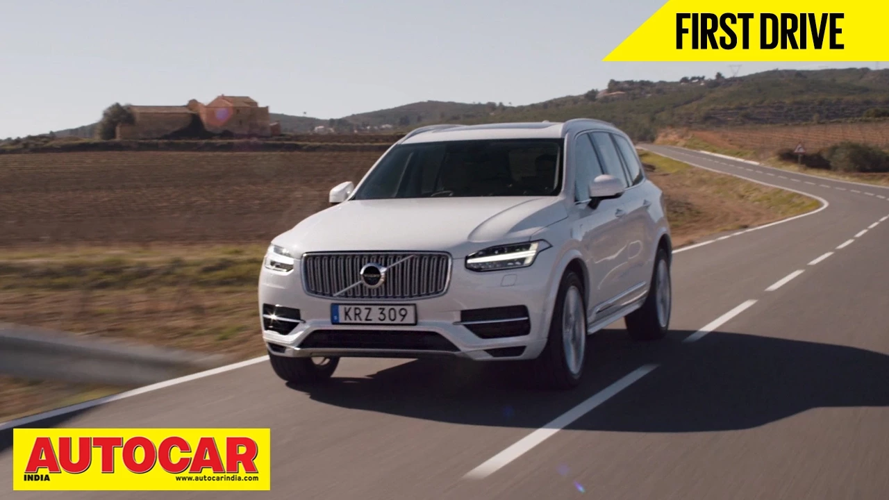 2015 Volvo XC90 | First Drive Video Review | Autocar India