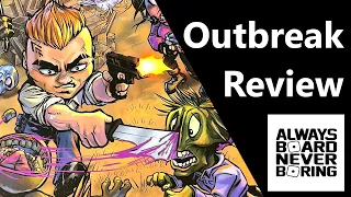 Outbreak Board Game Review | Save Humanity in a Hardcore Zombie Survival Game | Sponsored