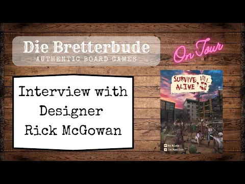 UK Games Expo 2024 - Interview with Rick McGowan about his new game "Survive Alive"