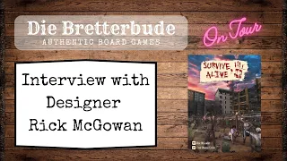 UK Games Expo 2024 - Interview with Rick McGowan about his new game "Survive Alive"