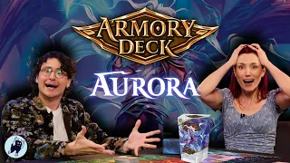 We Play Flesh and Blood's New Aurora Armory Classic Constructed Deck | FAB TCG Gameplay