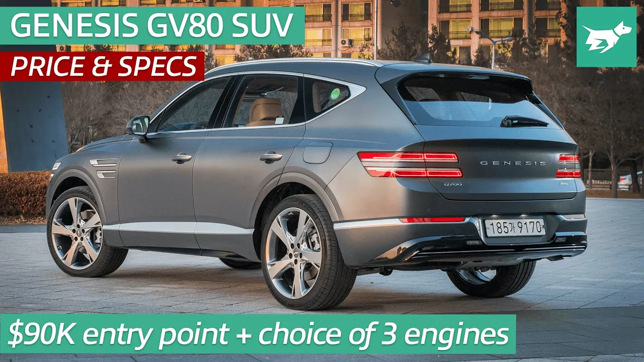 Genesis GV80 2021 price revealed + full specifications | Chasing Cars