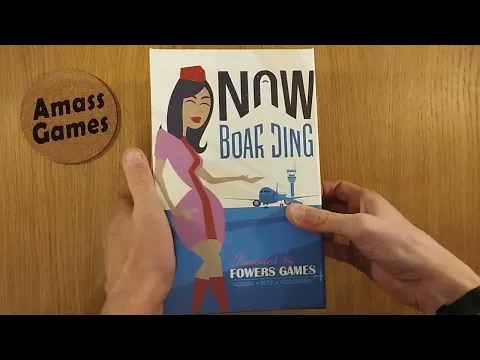 Now Boarding #boardgame #tabletop AmassGames #game #realtime #tabletop #teaser #unboxing