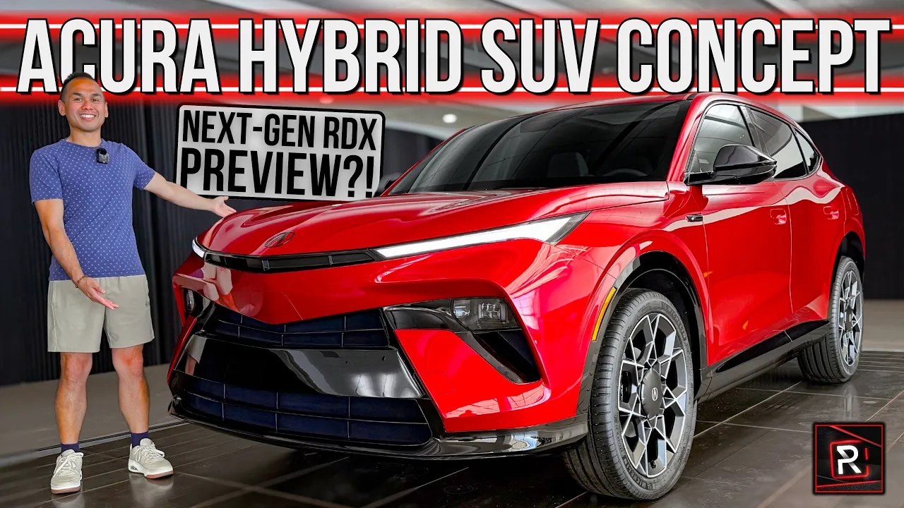 New RDX Hybrid Preview? | Acura Hybrid SUV Concept | Detailed First Look