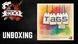 Tags Board Game Unboxing